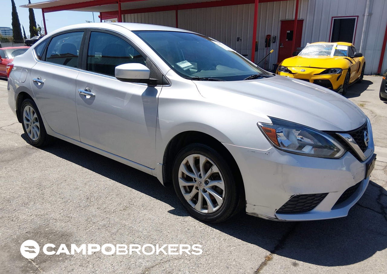 2019 Nissan Sentra Sv, daño Unknown, Iaai lote 45603812