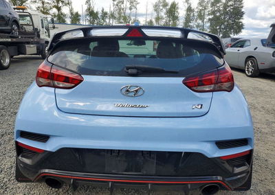 2020 Hyundai Veloster N Base, daño Frontal, Copart lote 66970966, foto 6 de 6