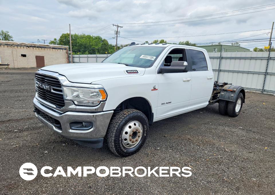 2021 Ram 3500 Big Horn, пошкодження: Незначні вм’ятини/подряпини, Copart лот 68537706