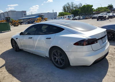 2021 Tesla Model S, пошкодження: Затоплення, Copart лот 56938786, фото 2 з 6