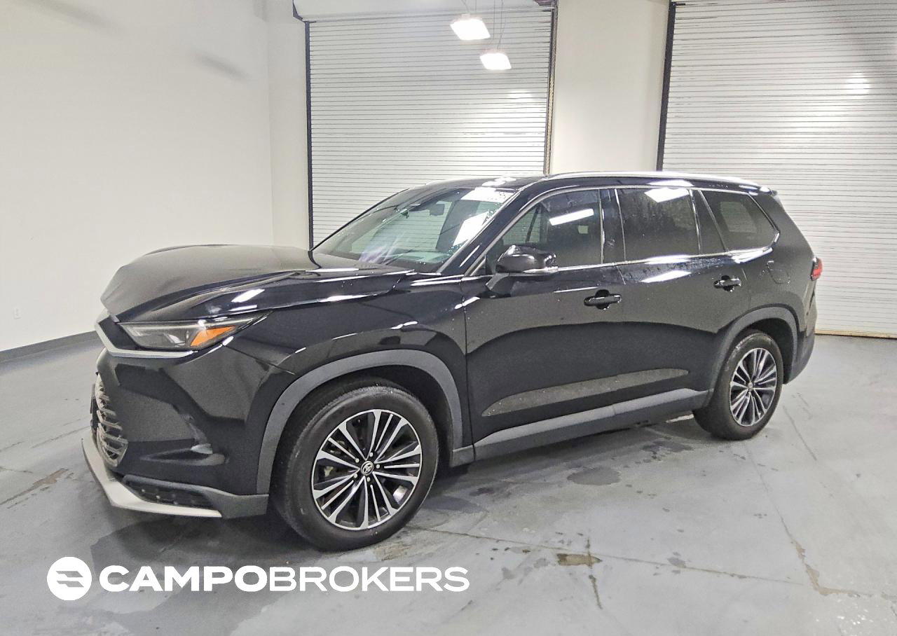 2024 Toyota Grand Highlander Hybrid Max Platinum, Front End damage, Copart lot 67059866