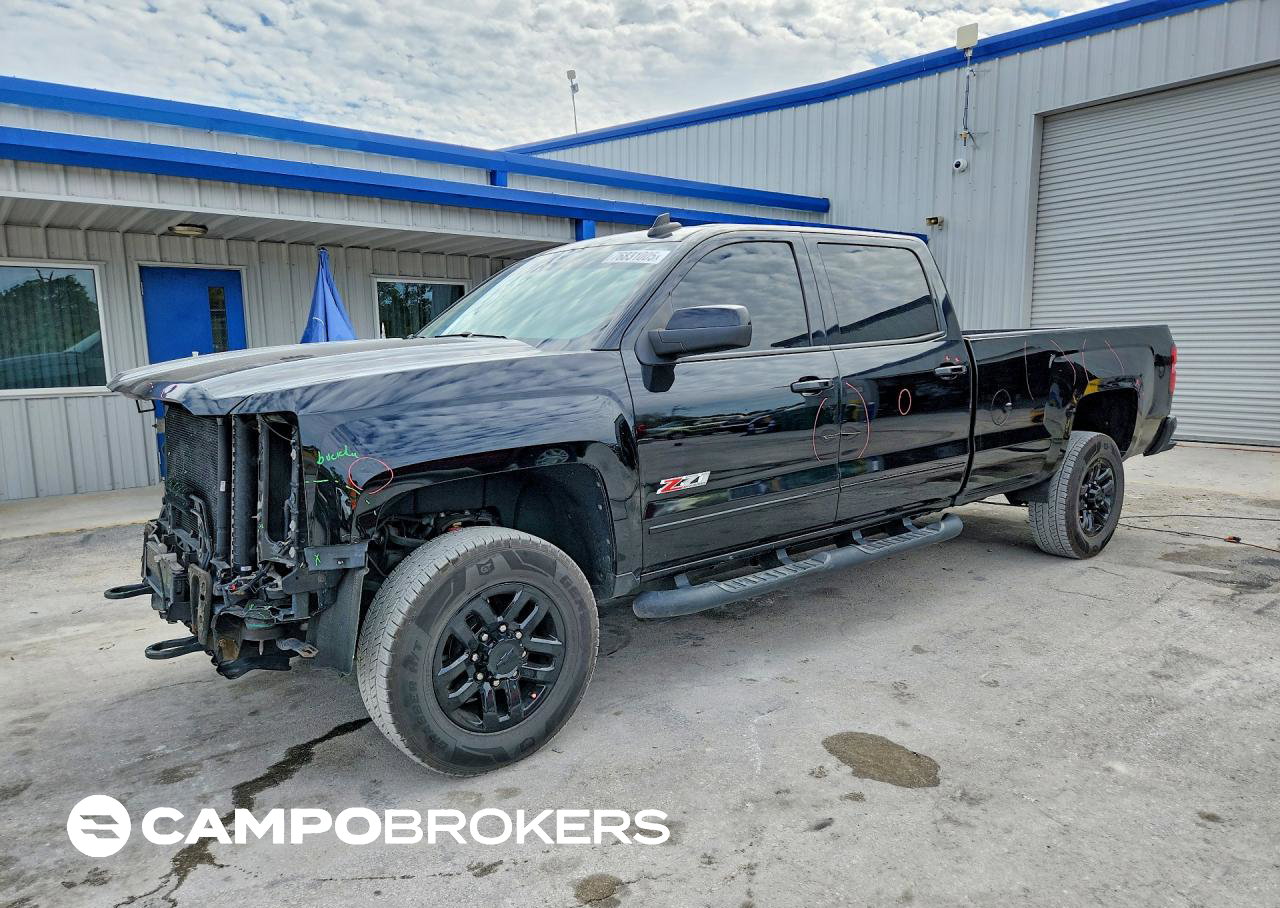 2019 Chevrolet Silverado K2500 Heavy Duty Lt, daño Frontal, Copart lote 76831005