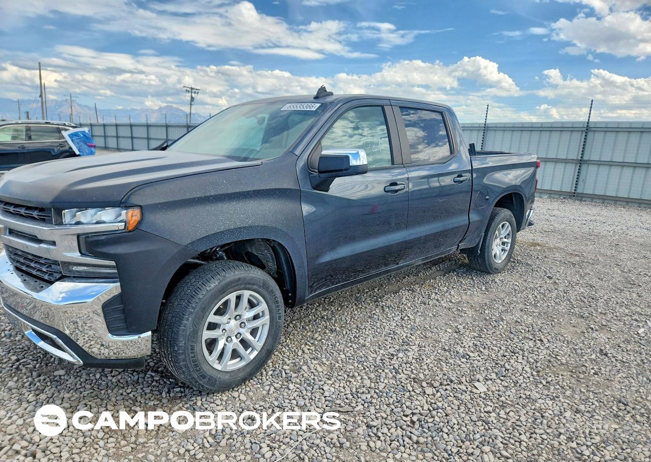 2020 Chevrolet Silverado C1500 Lt, Side damage, Copart lot 65535366