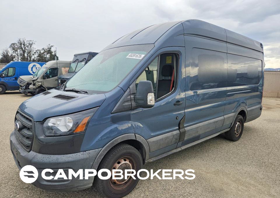 2020 Ford Transit T-250 Delivery Van, daño Techo, Copart lote 65391676