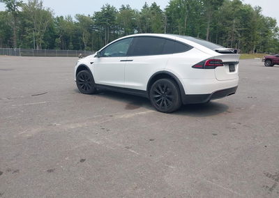 2022 Tesla Model X Plaid Tri Motor All-wheel Drive, uszkodzenie: Grad, Iaai lot 45600354, zdjęcie 3 z 6
