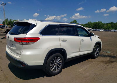 2019 Toyota Highlander Xle, пошкодження: Передня частина, Copart лот 64254426, фото 3 з 6