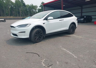 2022 Tesla Model X Plaid Tri Motor All-wheel Drive, uszkodzenie: Grad, Iaai lot 45600354, zdjęcie 2 z 6