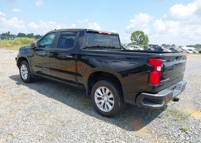 2021 Chevrolet Silverado 1500 2wd  Short Bed Custom, daño Frontal, Iaai lote 46015024, foto 3 de 6