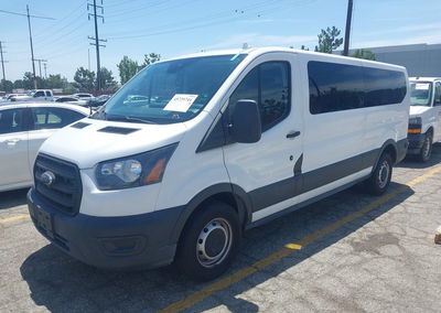 2020 Ford Transit-350 Passenger Van Xl, daño Lateral derecho, Iaai lote 45729744, foto 2 de 6