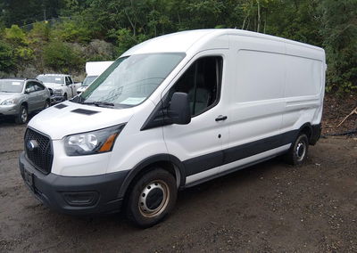 2023 Ford Transit-250, пошкодження: Лівий зад, Iaai лот 45872356, фото 2 з 6