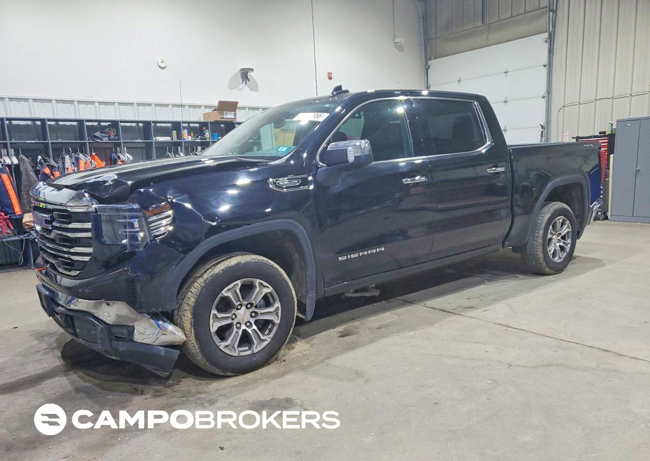 2024 Gmc Sierra K1500 Slt, Front End damage, Copart lot 54519066