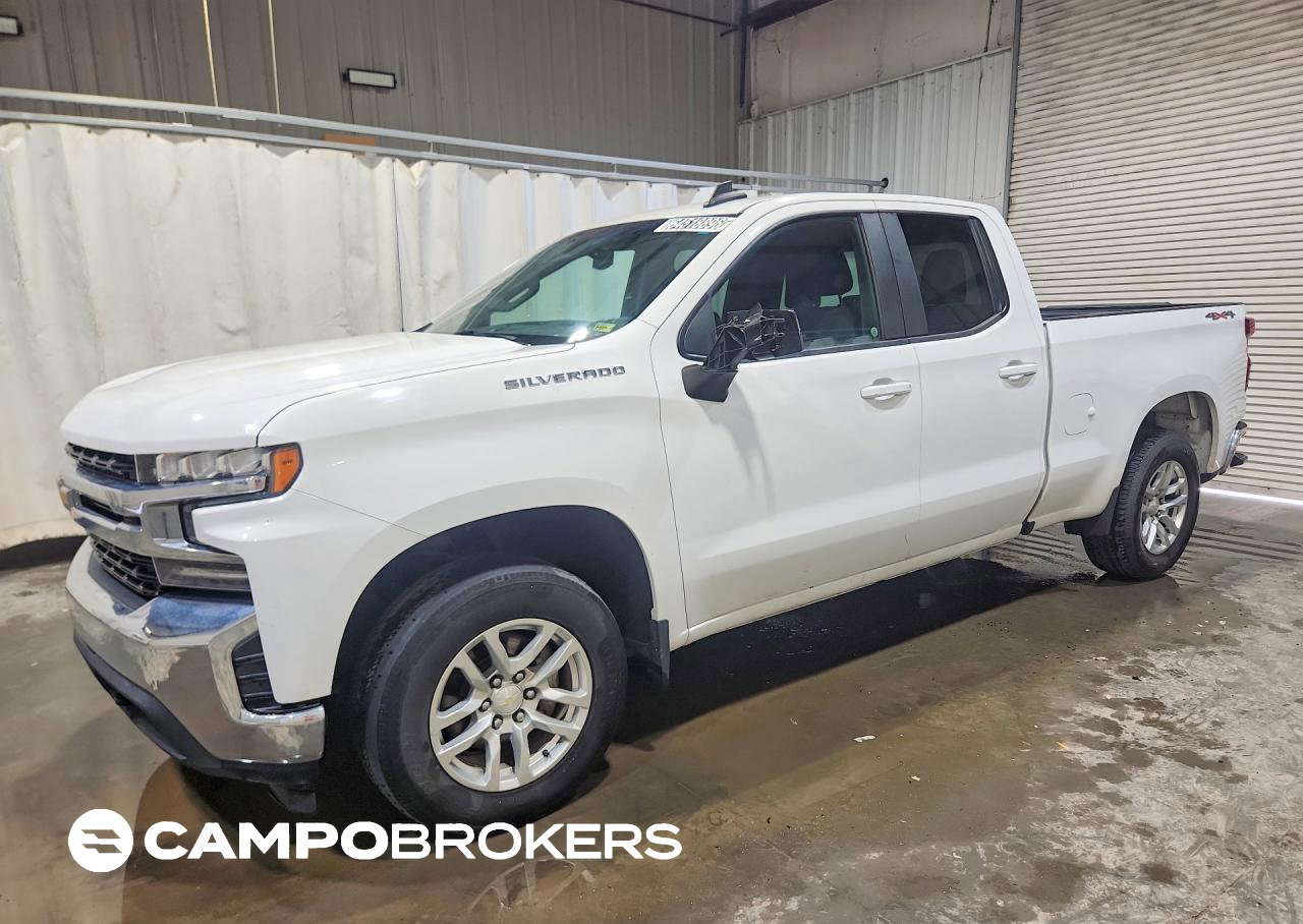 2020 Chevrolet Silverado K1500 Lt, Front End damage, Copart lot 64518896
