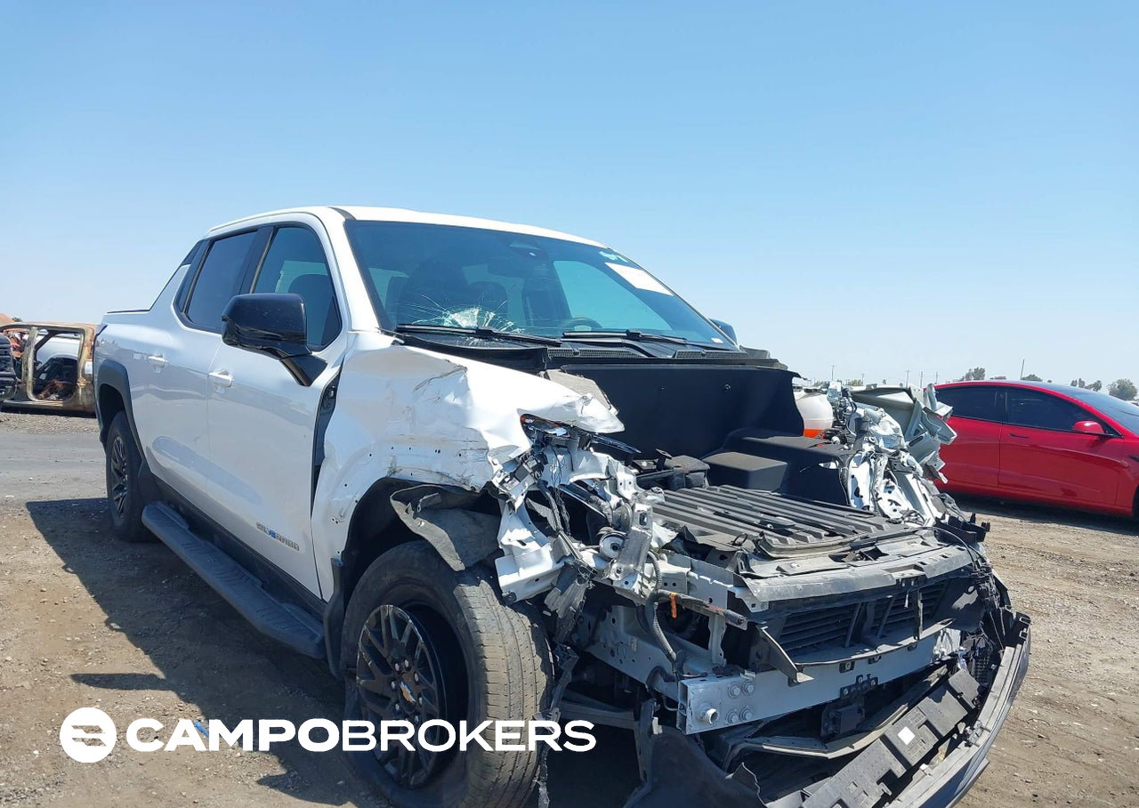 2024 Chevrolet Silverado Ev Work Truck, daño Frontal, Iaai lote 45767835