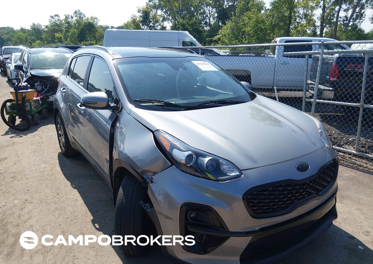2021 Kia Sportage S, пошкодження: Правий перед, Iaai лот 45585998