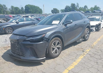 2025 Lexus Rx 350h Premium, daño Frontal derecho, Iaai lote 45769113, foto 2 de 6