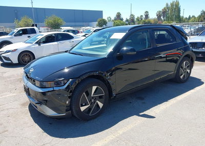 2025 Hyundai Ioniq 5 Sel, Front & Rear damage, Iaai lot 45694581, photo 2 of 6