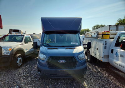 2021 Ford Transit T-350 Hd Delivery Truck, daño Frontal, Copart lote 65958736, foto 5 de 6