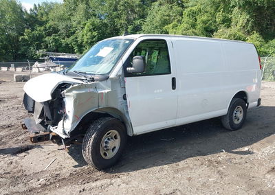 2022 Chevrolet Express Cargo Rwd 2500 Regular Wheelbase Wt, пошкодження: Передня частина, Iaai лот 45728221, фото 2 з 6