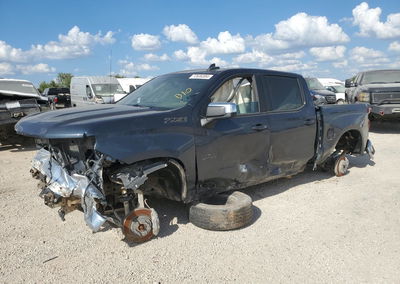 2021 Chevrolet Silverado K1500 Lt, daño Generalizado, Copart lote 72636384