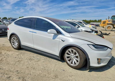2020 Tesla Model X, пошкодження: Передня частина, Copart лот 63939976, фото 4 з 6