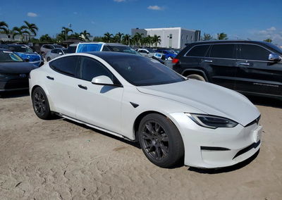2021 Tesla Model S, пошкодження: Затоплення, Copart лот 56938786, фото 4 з 6