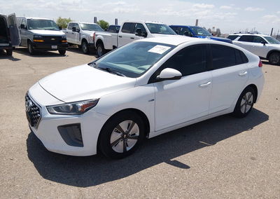 2020 Hyundai Ioniq Hybrid Blue, daño Normal Wear & Tear, Iaai lote 45753566, foto 2 de 6