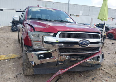 2019 Ford F-150 King Ranch, Front End damage, Iaai lot 45718010, photo 6 of 6