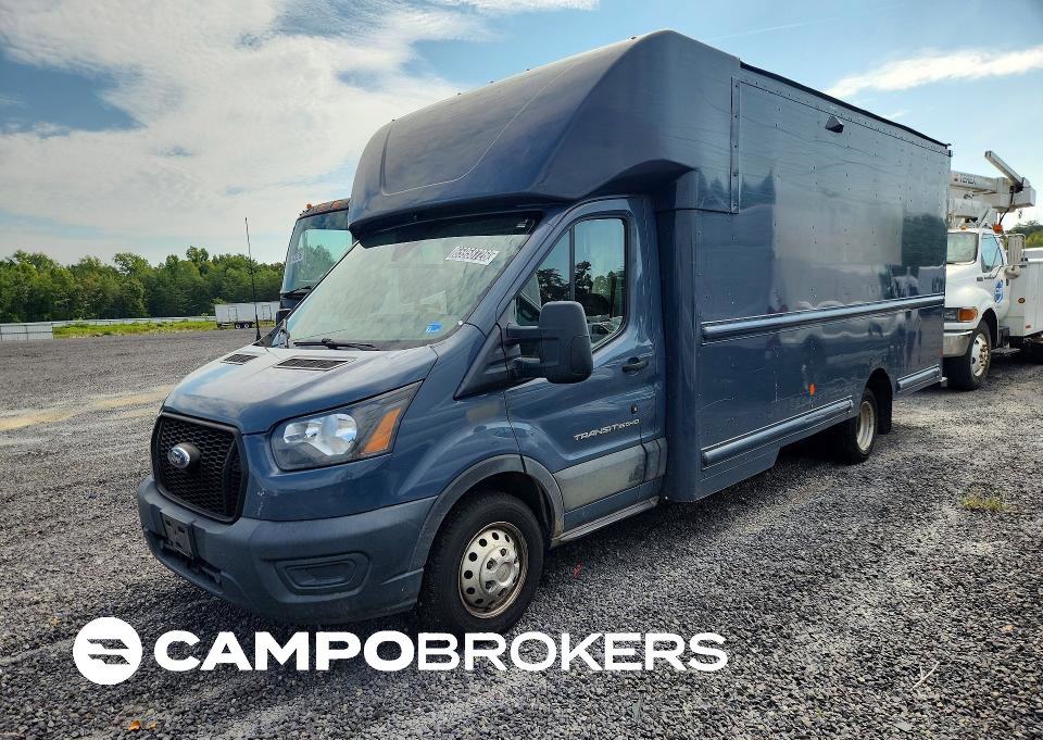 2021 Ford Transit T-350 Hd Delivery Truck, daño Abolladuras/rayones menores, Copart lote 65958726
