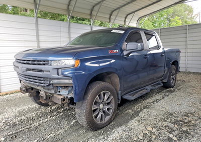 2019 Chevrolet Silverado K1500 Lt, Front End damage, Copart lot 65298186