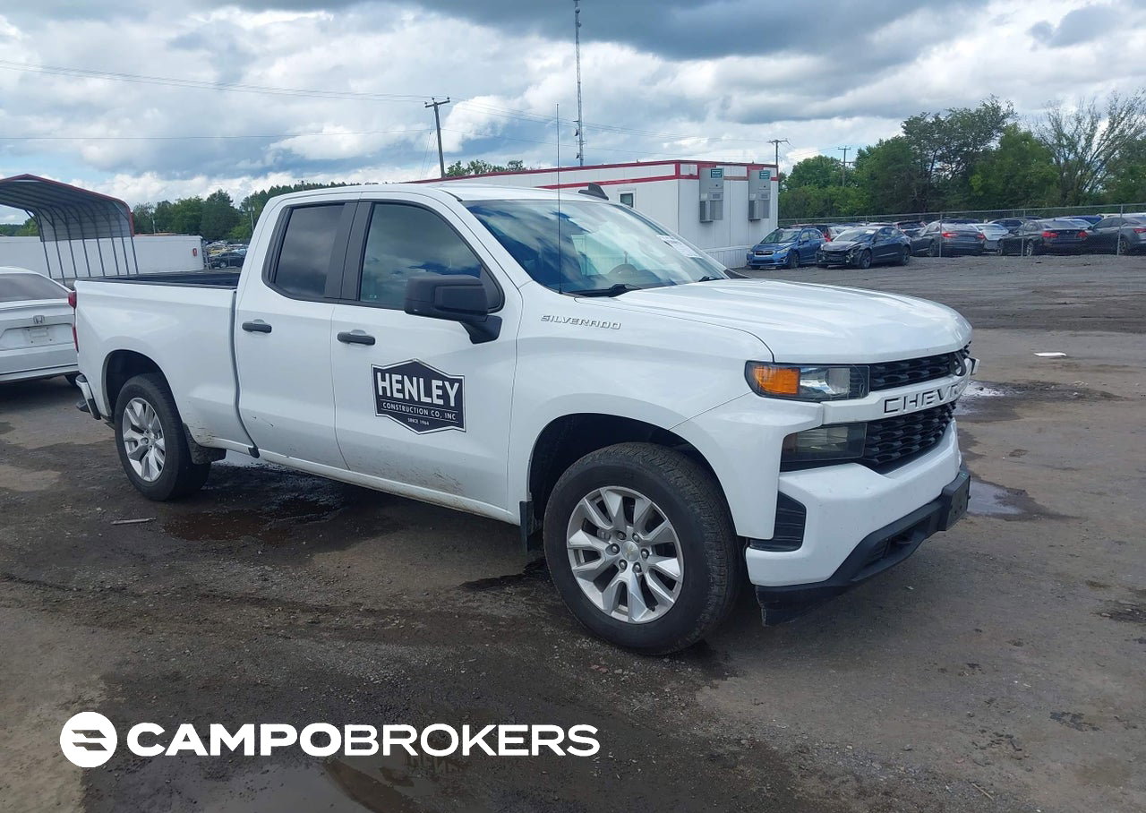 2022 Chevrolet Silverado 1500 Ltd 2wd  Standard Bed Custom, uszkodzenie: Front & Rear, Iaai lot 45800929