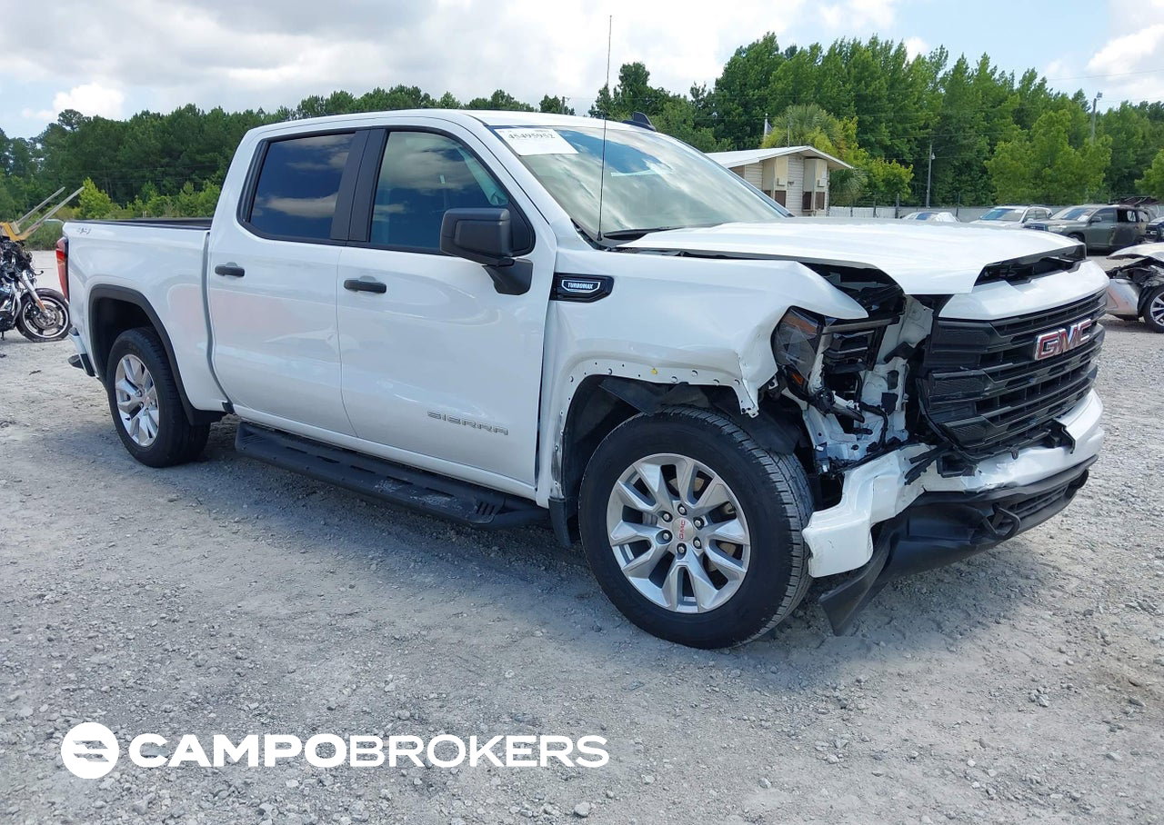 2026 Gmc Sierra 1500 , Short Bed, Pro, 4wd, daño Frontal, Iaai lote 45495952