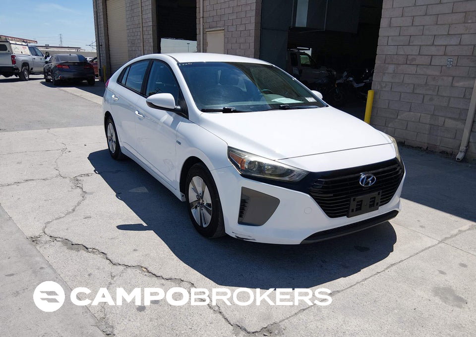 2019 Hyundai Ioniq Hybrid Blue, daño Frontal, Iaai lote 45917978