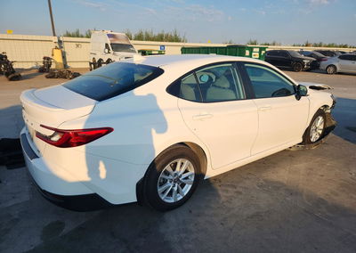 2025 Toyota Camry Le, daño Frontal, Copart lote 67559366, foto 3 de 6