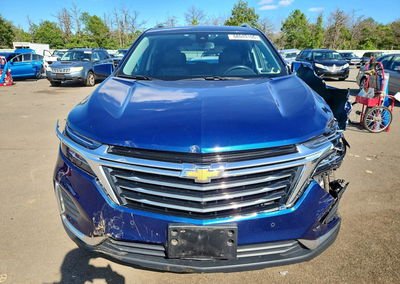 2022 Chevrolet Equinox Premier, daño Frontal, Copart lote 68049106, foto 5 de 13