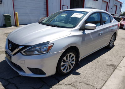 2019 Nissan Sentra Sv, daño Unknown, Iaai lote 45603812, foto 2 de 6