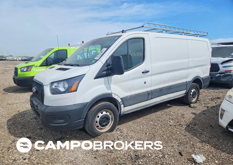 2024 Ford Transit T-250, daño Trasero, Copart lote 63646136