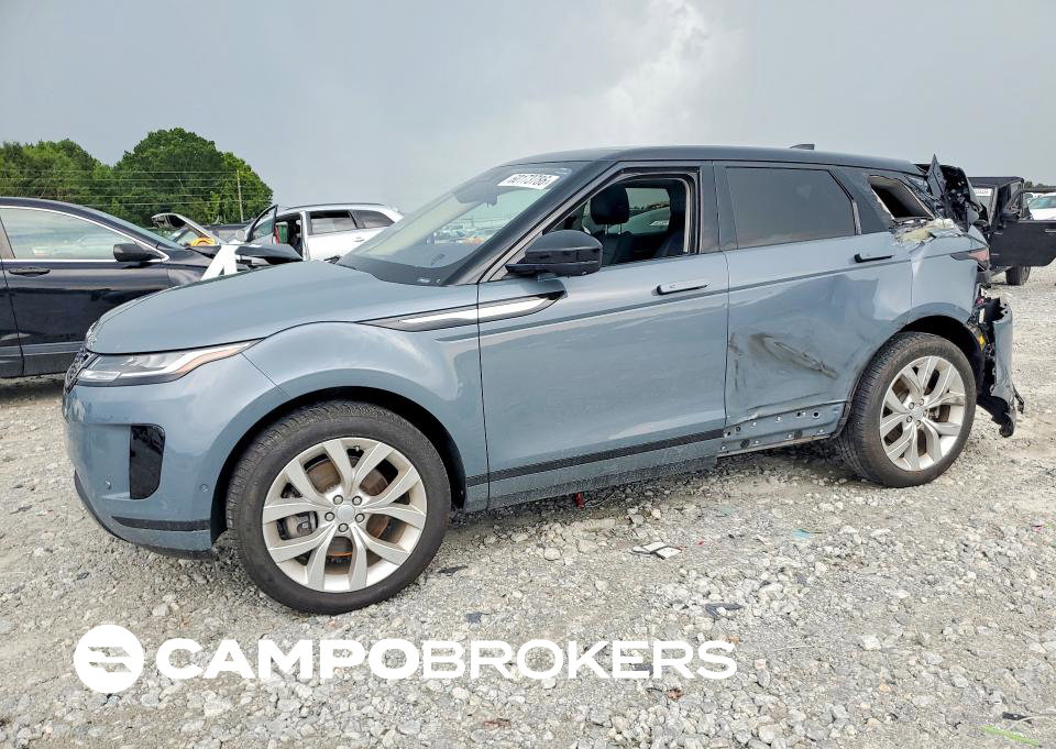 2021 Land Rover Range Rover Evoque S, daño Trasero, Copart lote 60173786