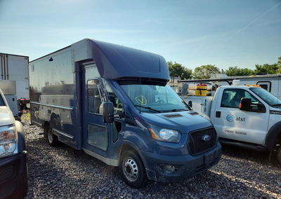 2021 Ford Transit T-350 Hd Delivery Truck, daño Frontal, Copart lote 65958736, foto 4 de 6