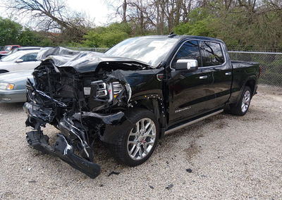 2023 Gmc Sierra 1500 4wd  Standard Box Denali, daño Frontal, Iaai lote 44851754, foto 2 de 6