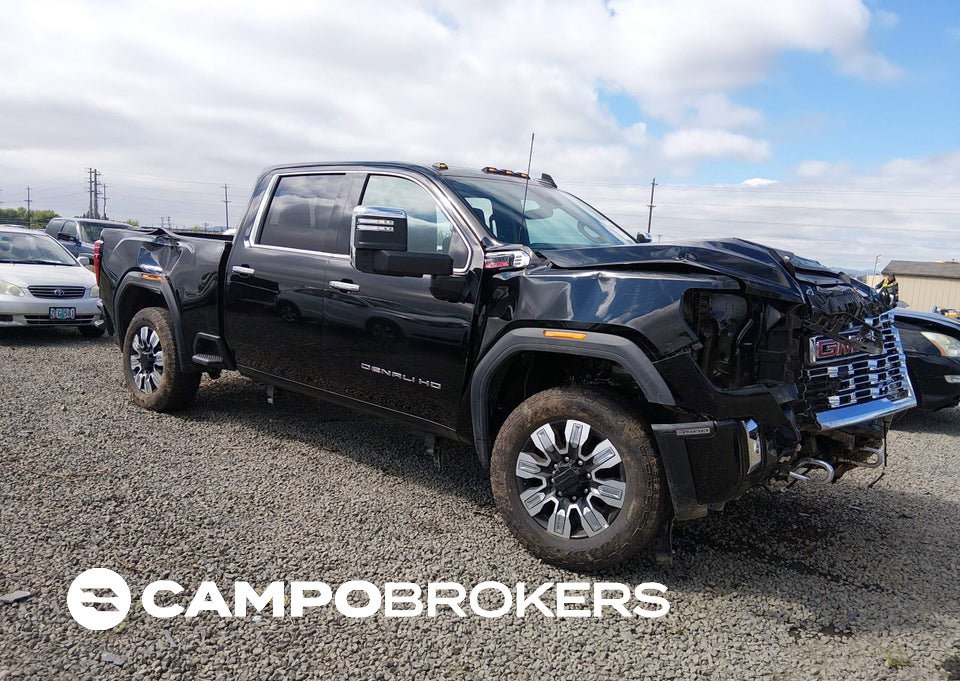 2025 Gmc Sierra 3500hd 4wd  Standard Bed Denali, пошкодження: Передня частина, Iaai лот 45165206
