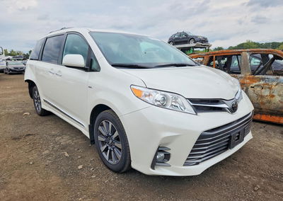 2020 Toyota Sienna Xle 7-passenger, daño Trasero, Copart lote 68181036, foto 4 de 6