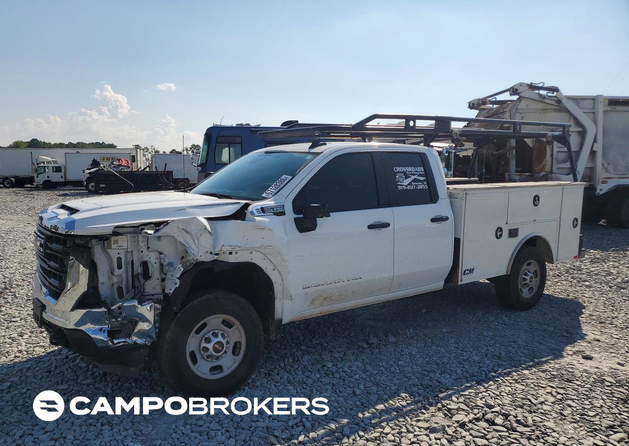 2024 Gmc Sierra C2500 Heavy Duty, uszkodzenie: Przód, Copart lot 67128386