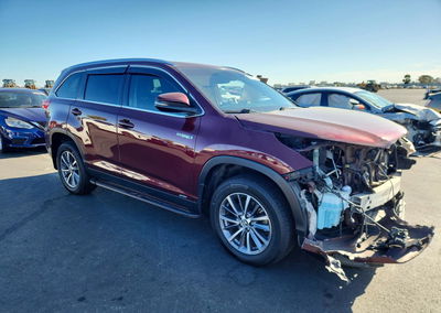 2019 Toyota Highlander Hybrid Xle, пошкодження: Передня частина, Copart лот 66231156, фото 4 з 6
