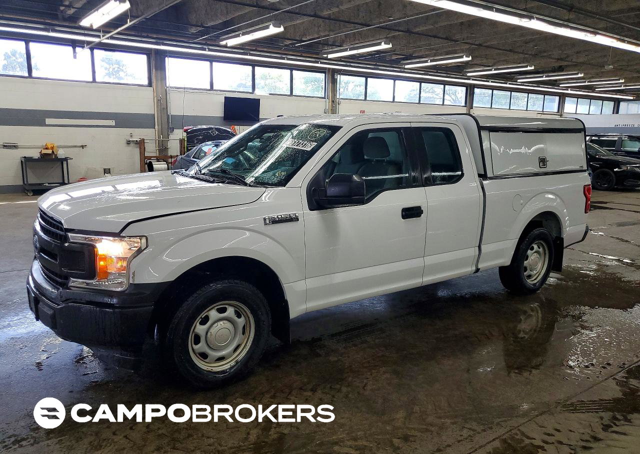 2019 Ford F150 Super Cab, uszkodzenie: Drobne wgniecenia/zarysowania, Copart lot 66171316
