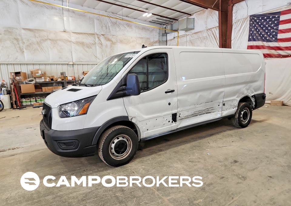 2025 Ford Transit T-250, Side damage, Copart lot 65353156