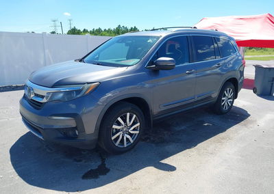 2020 Honda Pilot 2wd Ex-l W/navi, пошкодження: Normal Wear & Tear, Iaai лот 46085623, фото 2 з 6