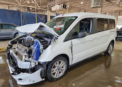 2022 Ford Transit Connect Xlt, Front End damage, Copart lot 66136406