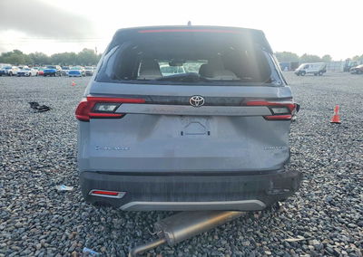 2025 Toyota Grand Highlander Hybrid Max Limited, Rear End damage, Copart lot 46171106, photo 6 of 6