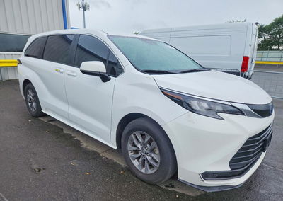 2025 Toyota Sienna Le, daño Abolladuras/rayones menores, Copart lote 58440266, foto 4 de 6