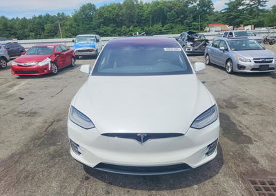 2020 Tesla Model X, пошкодження: Задня частина, Copart лот 59622486, фото 5 з 6